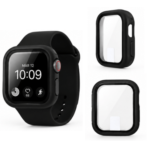 Forro 360° con Vidrio Templado Negro